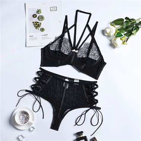 Billionm Lingerie Sexy Underwear Bandage Sexy Piece Outfits Erotic Women S Bra Set Fancy