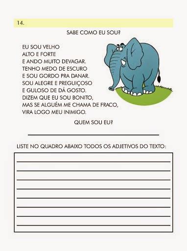 Atividade 3 Série Português - Atividades variadas de Português - 3ª Série - 3