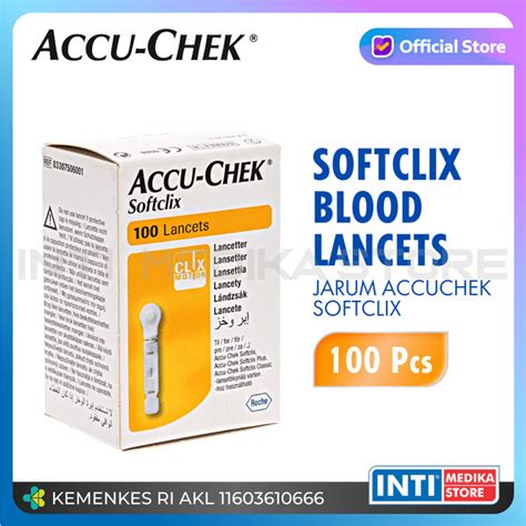 Jual ACCU CHEK Jarum AccuChek SOFTCLIX Lancet Accu Check AccuCheck