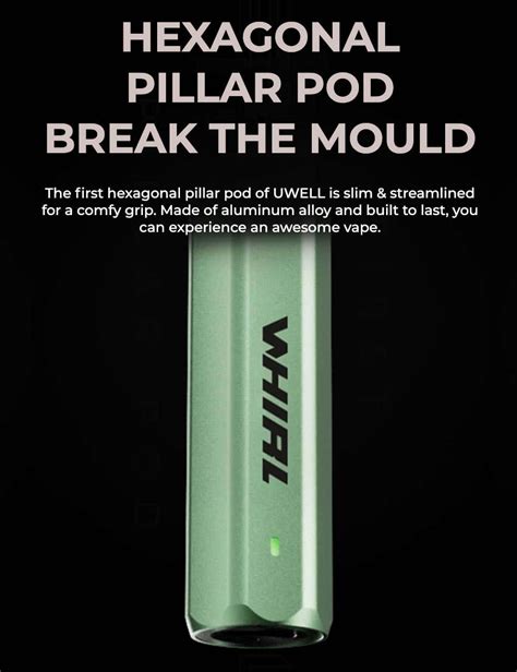 Uwell Whirl F Pod Vape Kit