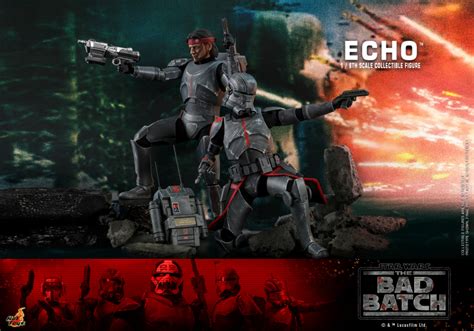 Hot Toys TMS 星際大戰瑕疵品回音Echo 比例收藏級人偶 利用豐富替換件再現多功能超強右手