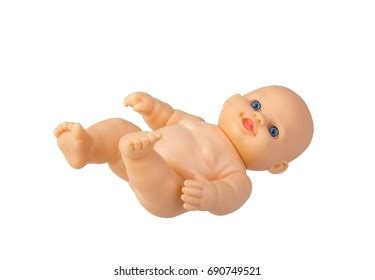 Naked Doll Isolated On White Background Stock Photo Shutterstock