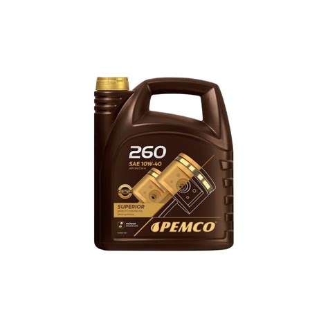 Масло моторное PEMCO 260 SAE 10W-40 PM0260-4 - выгодная цена, отзывы ...