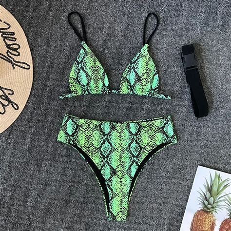Snake Swimwear Woman Swimsuit Swim Suit Bathing Beachwear Women Sexy Bikini Buy Swimwear