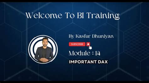 Lecture Learn Dax Learn Data Analysis Expression Dax In Power