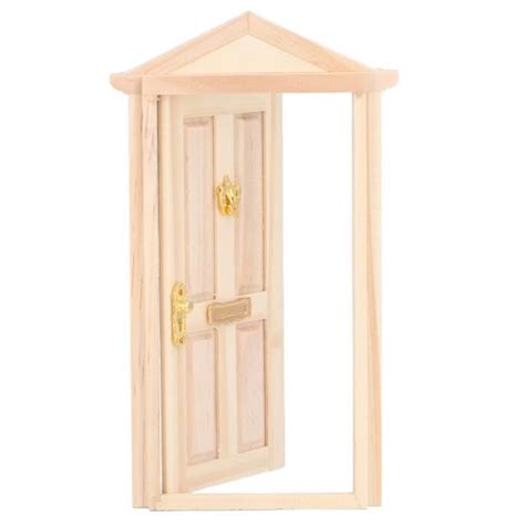 Gototop Porte En Bois Miniature Mini Porte En Bois 112 Scène Miniature