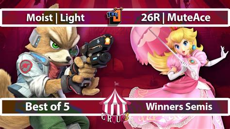 Moist Light Fox Vs R Muteace Peach Cirque Smash Ultimate