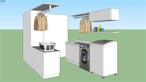 3D Warehouse | Lavanderia warehouse, Washing machine skp