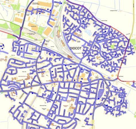 leaflet distribution oxfordshire gps tracking