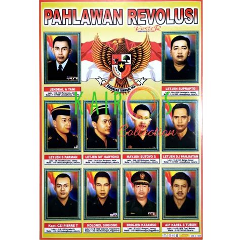 detail gambar pahlawan revolusi indonesia koleksi nomer