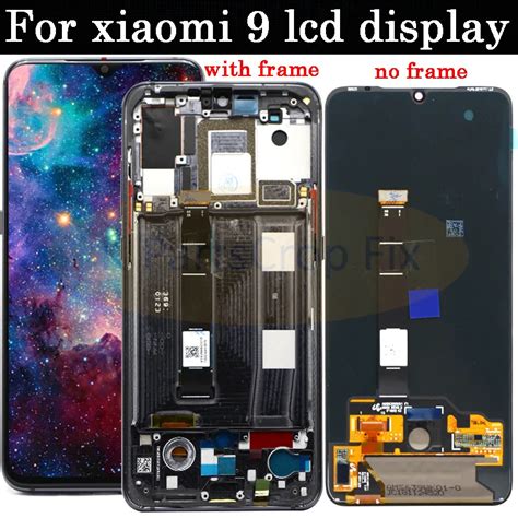 AMOLED Original LCD For xiaomi Mi 9 LCD Display Touch Screen Digitizer ...