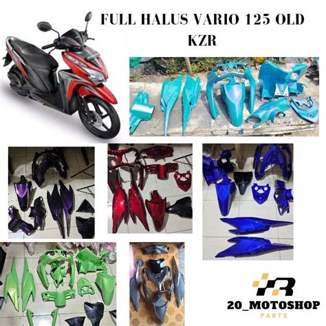 Jual Fullset Body Halus Bodi Vario Techno Bohlam Old Seri Kzr