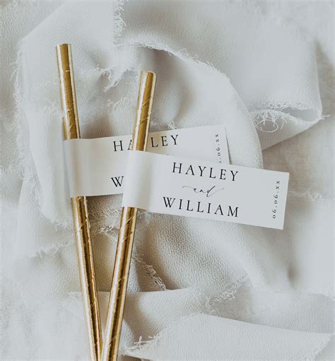 Ellesmere White Printable Straw Flag Template Black Bow Studio
