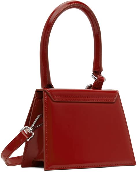 Jacquemus Red Le Chouchou Le Chiquito Moyen Boucle Bag Jacquemus