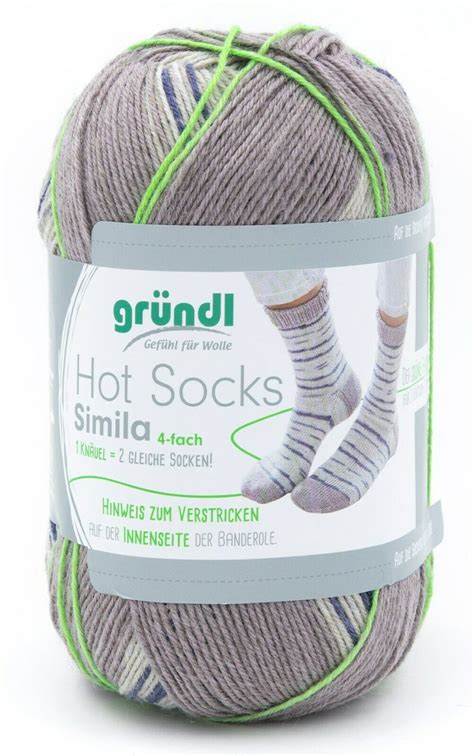 Gr Ndl Hot Socks Simila G Sockenwolle Fach Sockenwolle Wolle Garne Strickmaus Jasmine