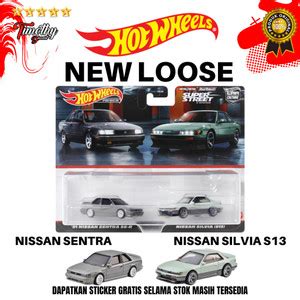 Jual Hot Wheels Premium New Loose Nissan Sentra Nissan Silvia S Pack Nissan Sentra Kota