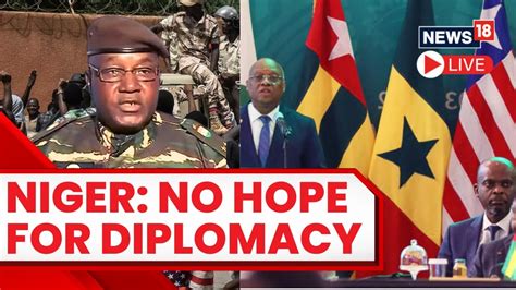 Niger Coup Live News West African Bloc Ecowas Activates Force