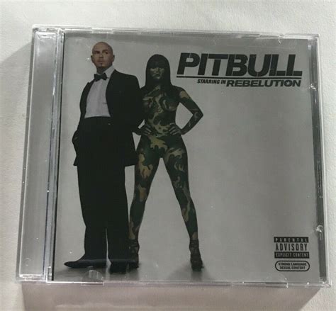 Pitbull Starring In Rebelution PA By Pitbull CD Aug 2009 J Records