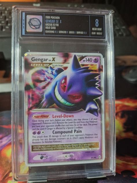 The Pok Mon Company Pok Mon Trading Card Gengar Lv X Catawiki