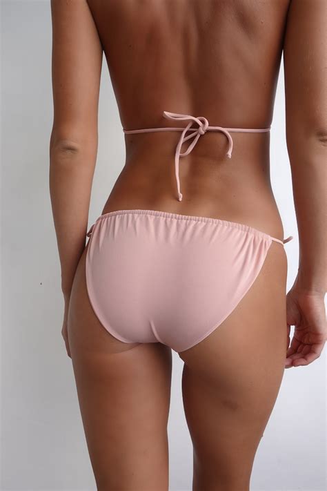 Light Pink Uma Bikini Set Leale Clothing Swimwear Accessories Handmade In Bali