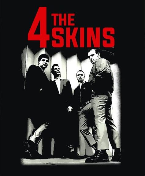 THE 4 SKINS | Punk music, Punk rock art, Grunge music