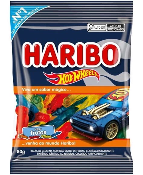 BALA DE GELATINA HOT WHEELS FRUTAS SORTIDAS X G