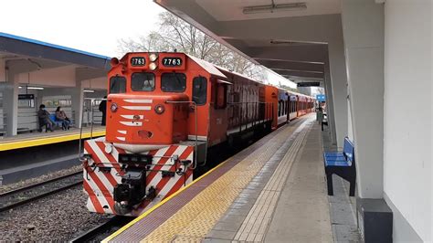 Ferrovías GM G22CU 7763 con coche vacío por M M Padilla YouTube