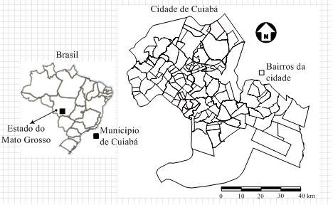 Localização da cidade de Cuiabá Download Scientific Diagram