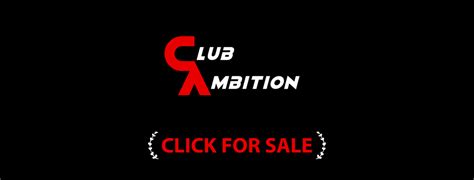 Welcome To The Club Ambition Clothing Store Club Ambition Store