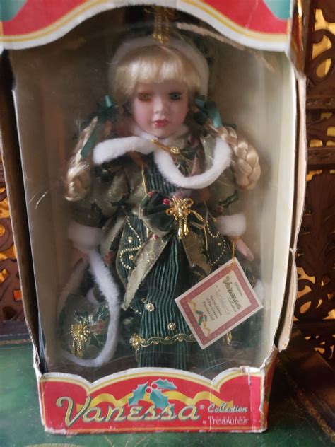 Timeless Treasures Collection Porcelain Vanessa Doll 2003 Etsy