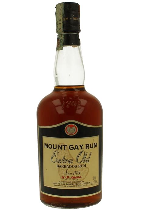 Mont Gay Rum Extra Old 70cl 43 Barbados Products Whisky Antique Whisky Spirits