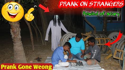 Rewind Of Scary Ghost Prank On Strangers Prank Gone Wrong Ghost