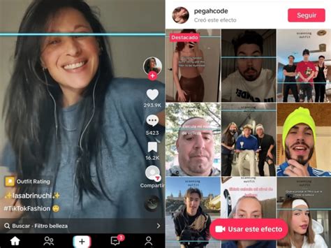 Cómo usar filtros en Tiktok de otra persona