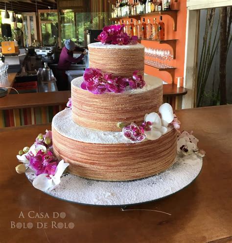 Naked Cake A Casa Do Bolo De Rolo
