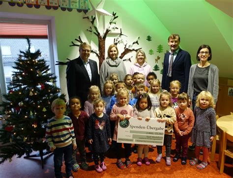 Spende an die vier städtischen Kindertagesstätten der Stadt Mindelheim