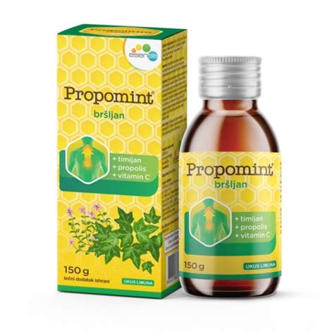 PROPOMINT SIRUP BRŠLJAN 150ML | Galen Pharm On-line
