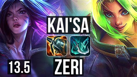 KAI SA Nautilus Vs ZERI Alistar ADC Penta Legendary 15 2 3