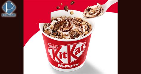 McFlurry Kit Kat está de volta Portal Mie