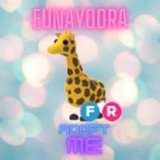 Pet FR GIRAFFE Game Items Gameflip