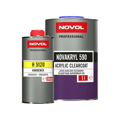 Акриловый лак с керамическими добавками NOVOL Novakryl 590 2К ...