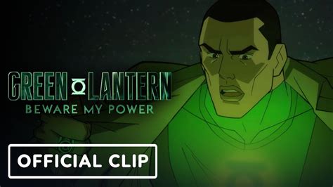 Green Lantern Beware My Power Exclusive John Stewart Origin Clip