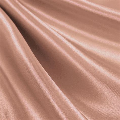 Nude Cotton Rayon Baronet Satin Fabric Onlinefabricstore
