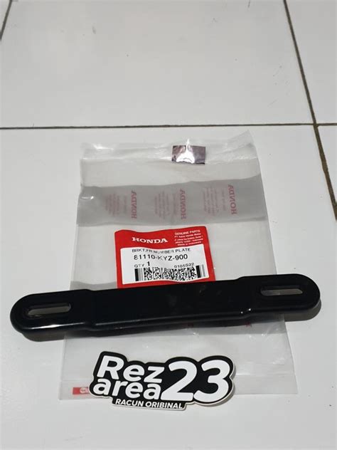 Jual Dudukan Plat Nomor Depan Blade Supra X 125 Fi Supra Gtr 150 Vario