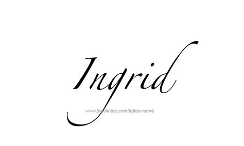 Como Se Escreve Ingrid - Resultado de imagen para nombre Ingrid