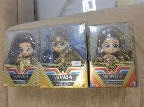 Hot Toys Cosbaby Wonder Woman Set Php On Carousell
