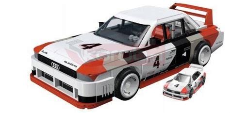 Klocki Mega Hot Wheels Audi Quattro Imsa Gto Kolekcjonerski Pojazd Autko Hry Zabawki