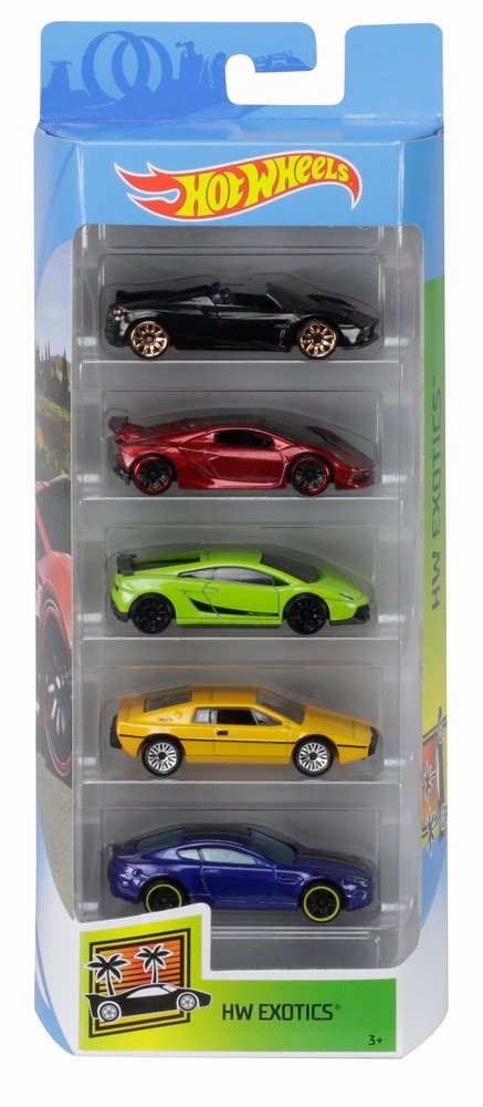 Set 5 Masini Hot Wheels Exotics EToys Ro Acum Cu Livrare La Easybox