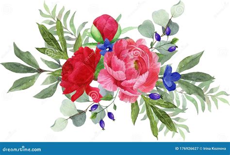 Floral Arrangement Digital Print Files Clip Art Instant Download Images