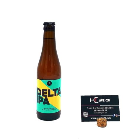 BBP Delta IPA Blonde 33cl Bière Belge La cave du 28