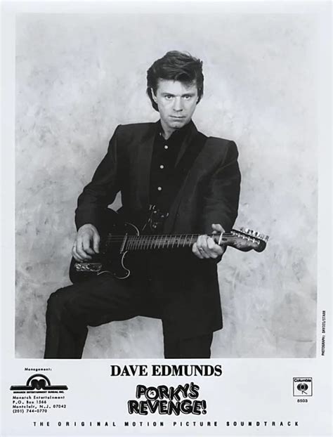 Dave Edmunds Vintage Concert Photo Promo Print At Wolfgang S